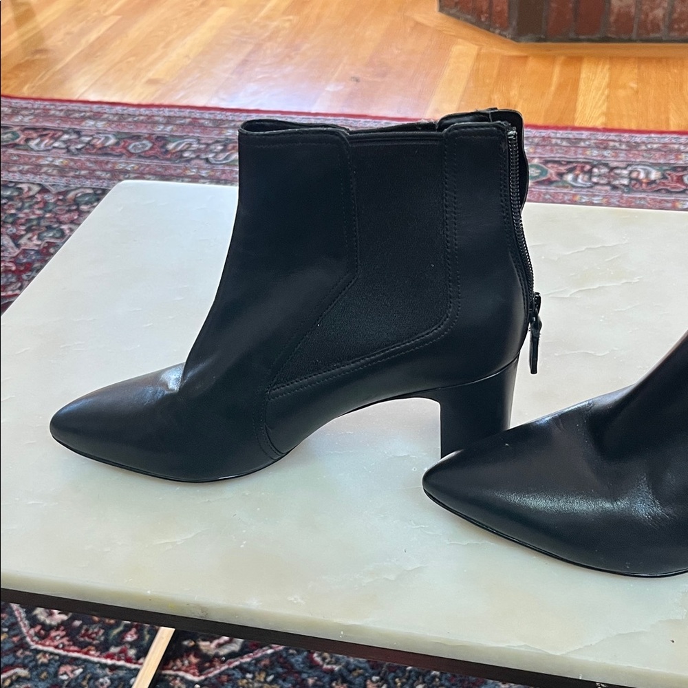 Cole Haan Black Heeled Ankle Boots